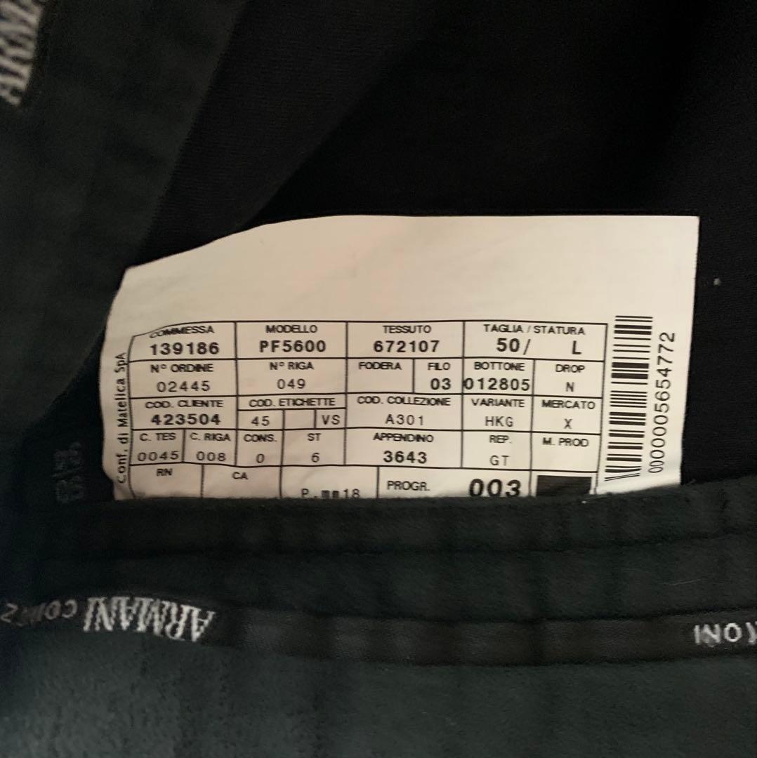 ARMANI COLLEZIONI 別珍 スラックス 股下83 sullen