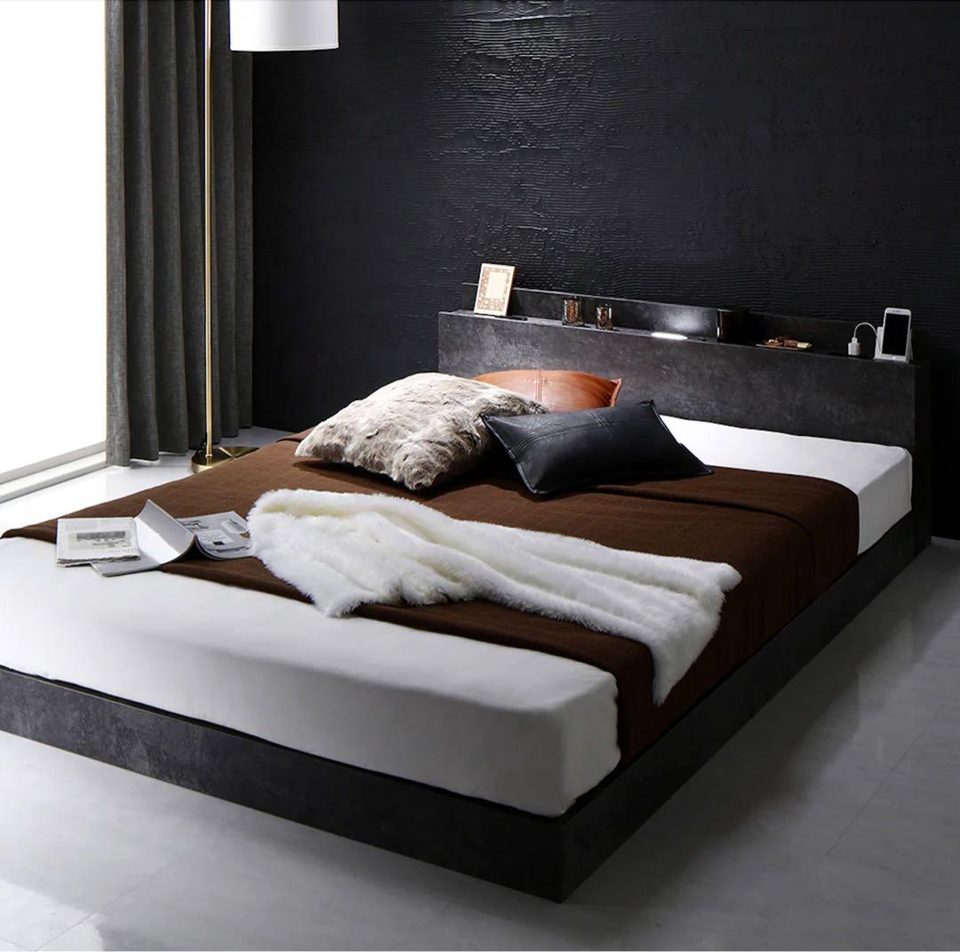 ロースタイルシングルベッド　フレームのみ