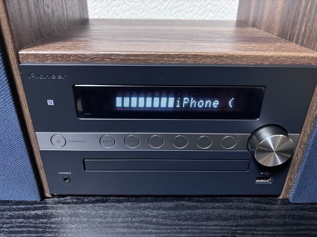 Pioneer X-CM56 CDコンポ Bluetooth対応、リモコン付き