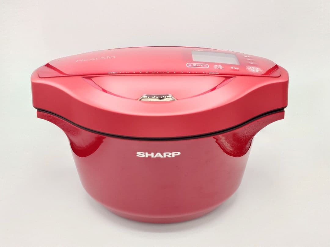 シャープ ヘルシオ ホットクック　2018年製　KN-HW24C-R