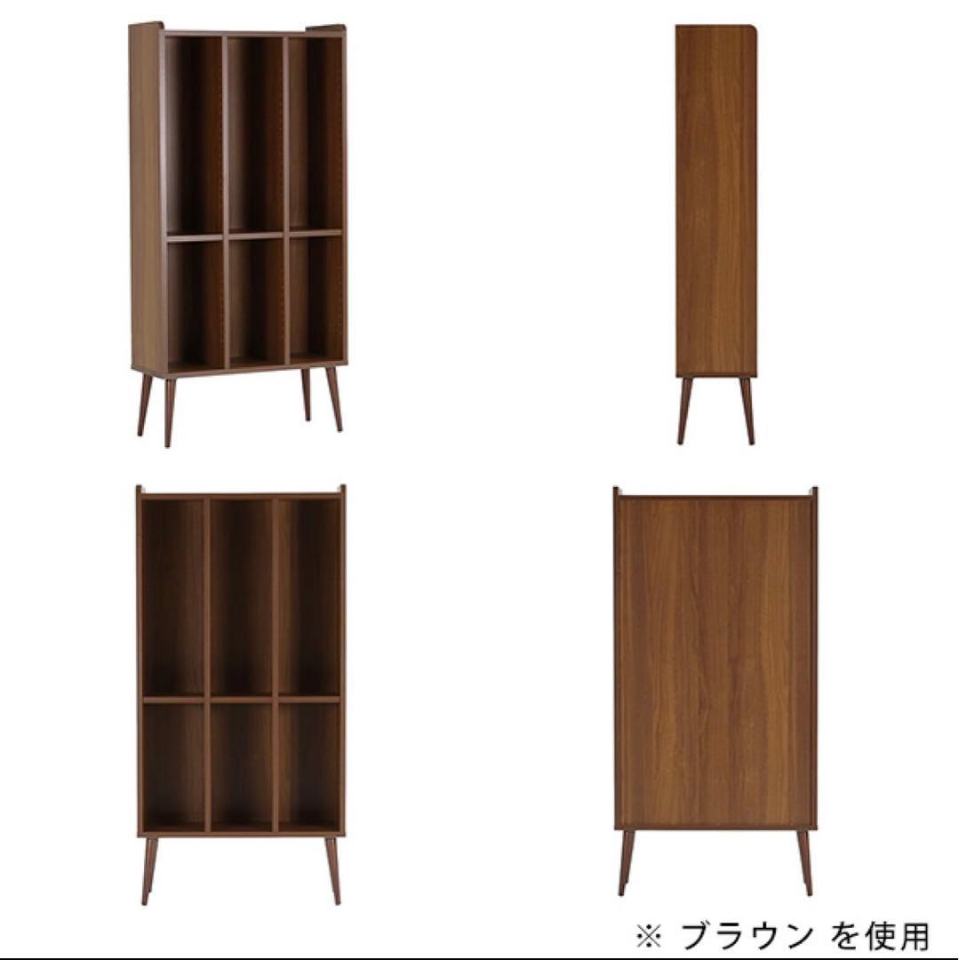 【送料込み】北欧　本棚　ブルー　asterシリーズ　日本製