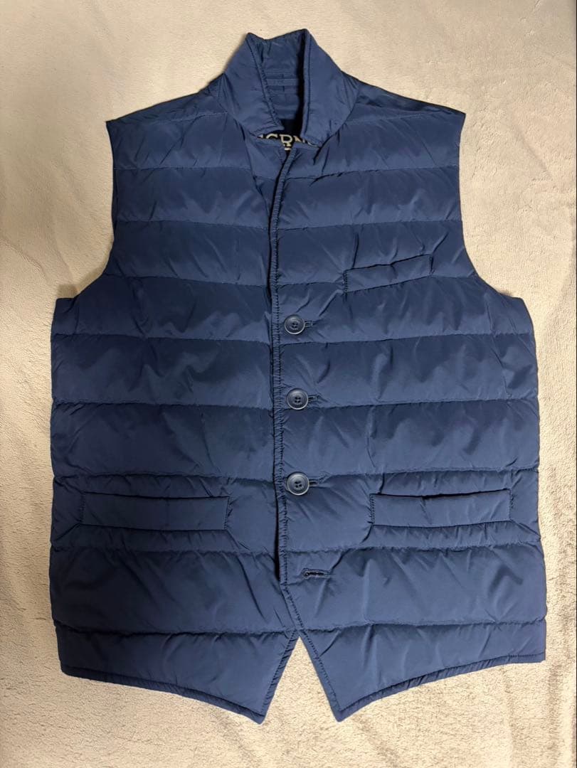 専用 ヘルノ HERNO ライトダウンベスト ジレ