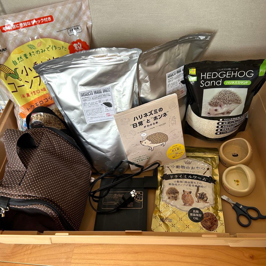 ハリネズミ飼育セット
