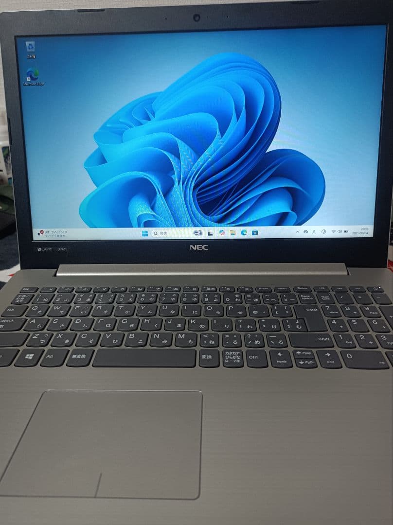 NEC ノートPC SSD 256GB Windows 11 