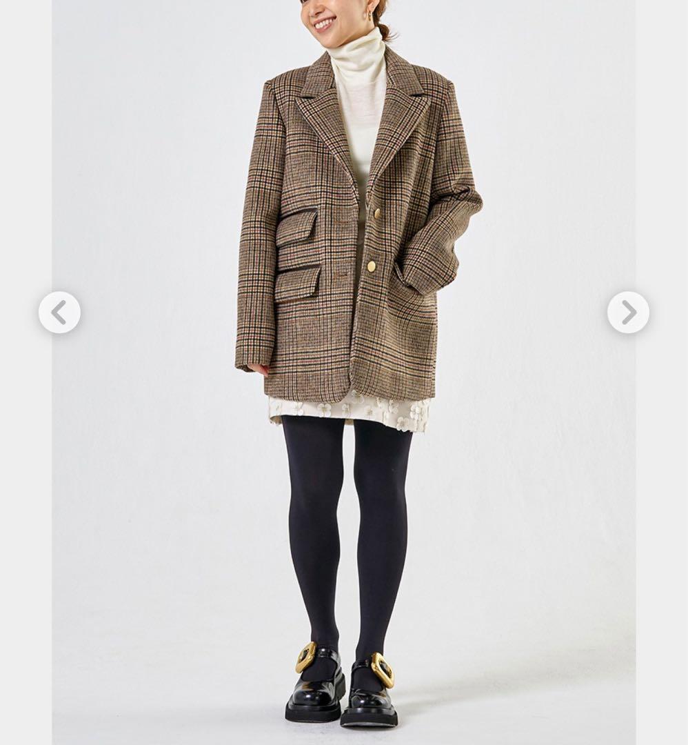 最終金額となります✨yori shirocon チャンキーテーラージャケット36