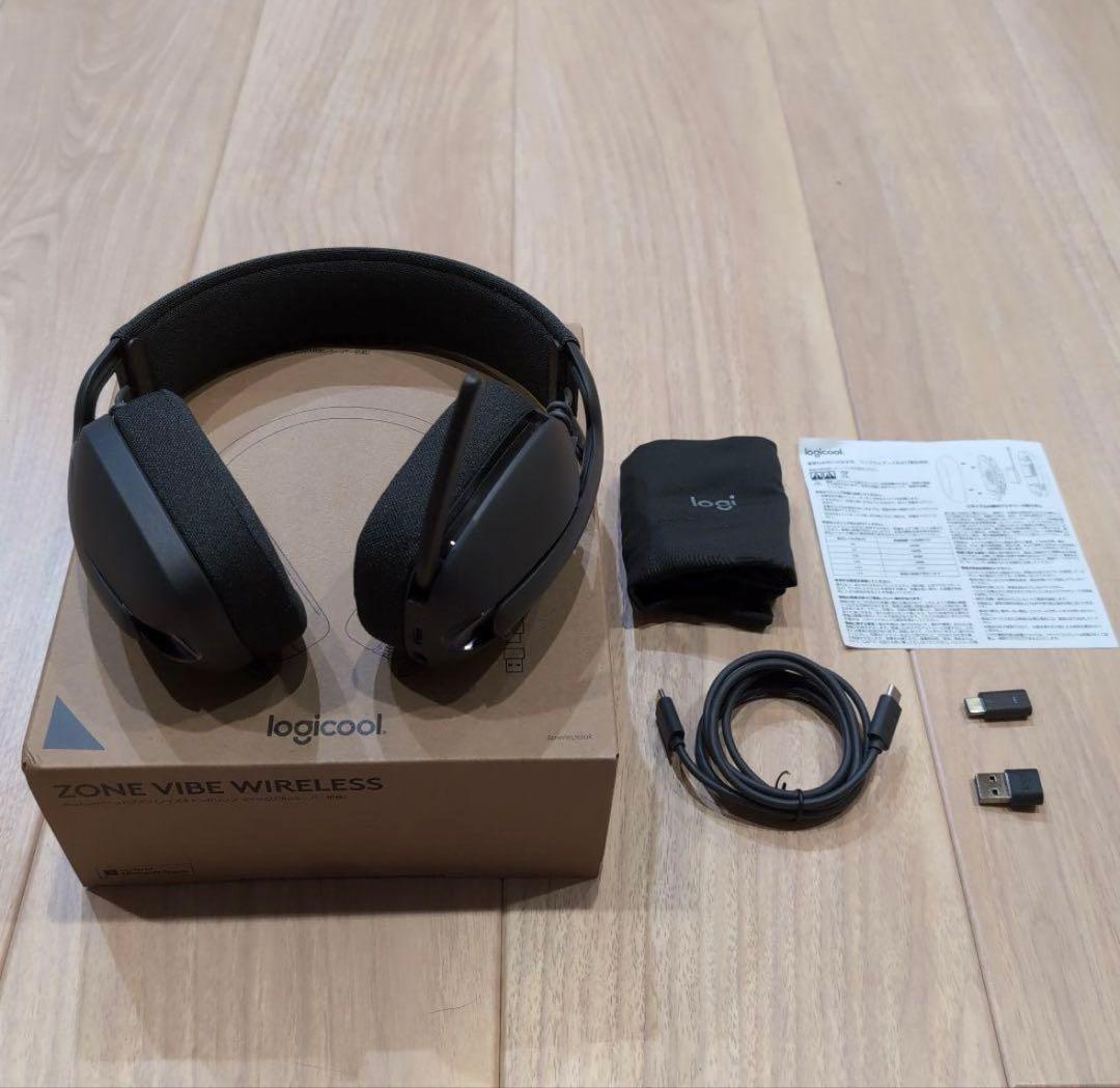 logicool ZONE VIBE WIRELESS ヘッドセット