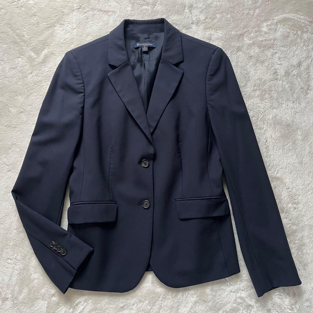 希少サイズ2XL✨ブルックスブラザーズ　セットアップスーツ　イタリア生地ネイビー