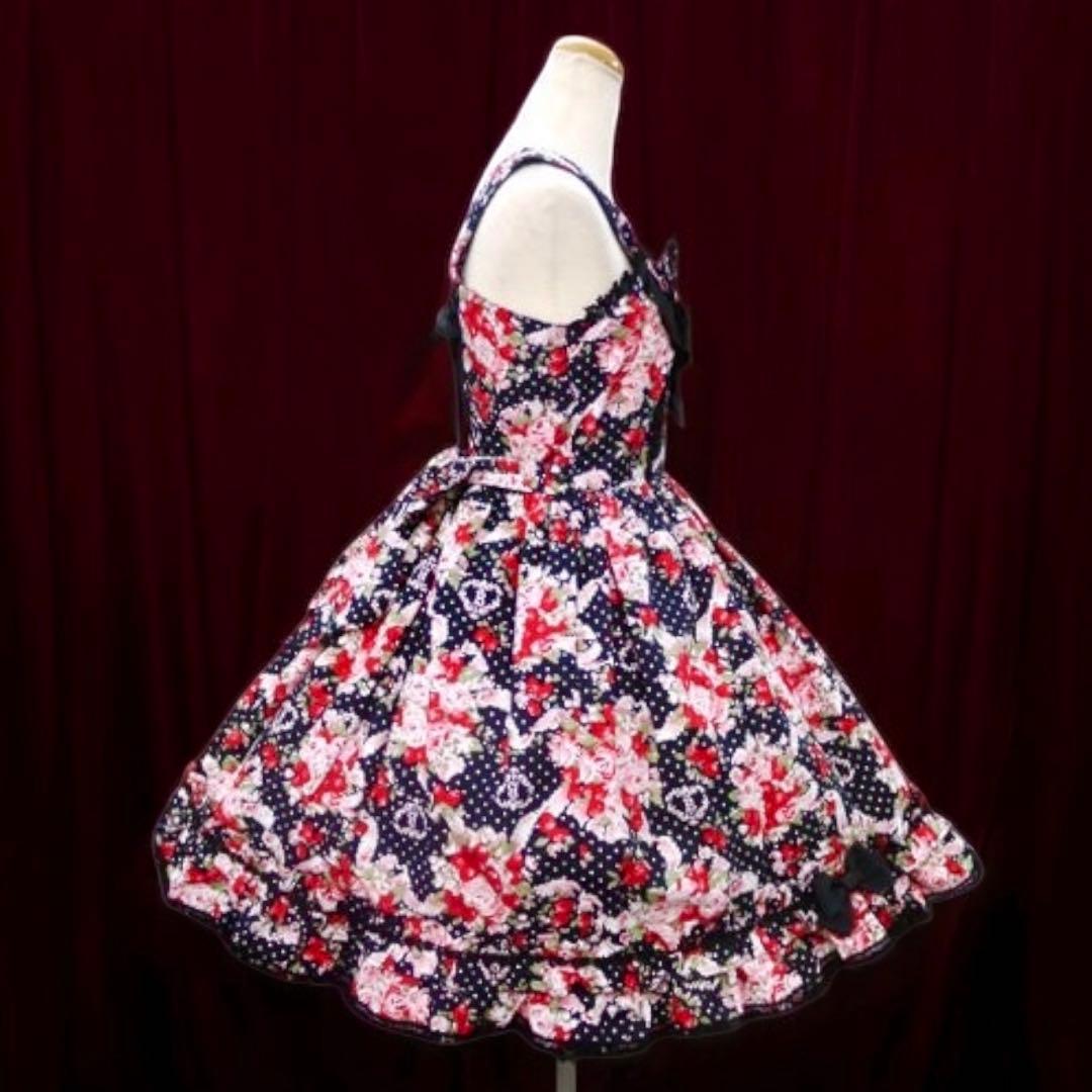 ベイビーザスターズシャインブライト シュガーブーケリボンジャンパースカートJSK