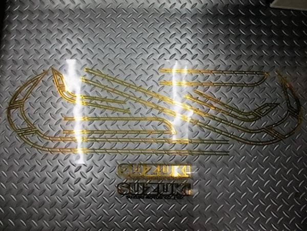【送料無料】GS400★E2ライン★金メッキ★（GSX250E/GSX400E)
