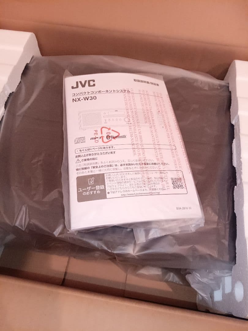 JVC コンパクトコンポ NX-W30