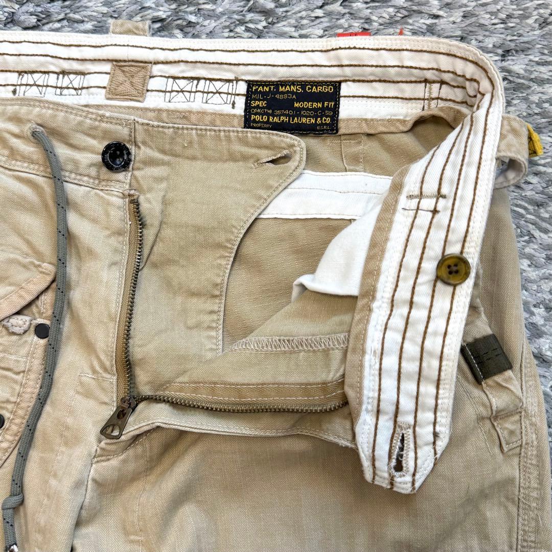 90s 00s ポロラルフローレン ギミック カーゴパンツ アーカイブ y2k