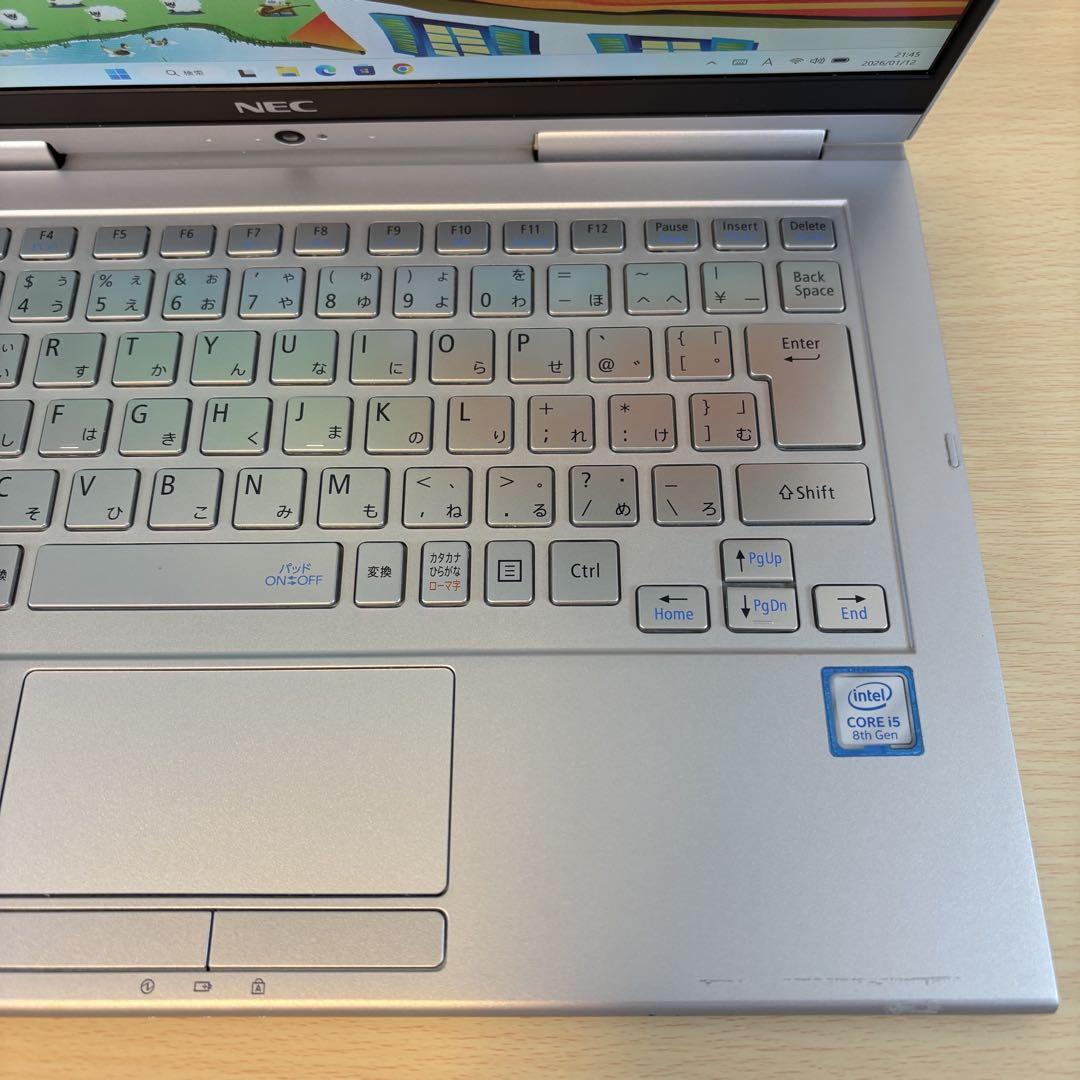 NEC VKT16G-4 i5 SSD256GB 8GB タッチ対応2in1