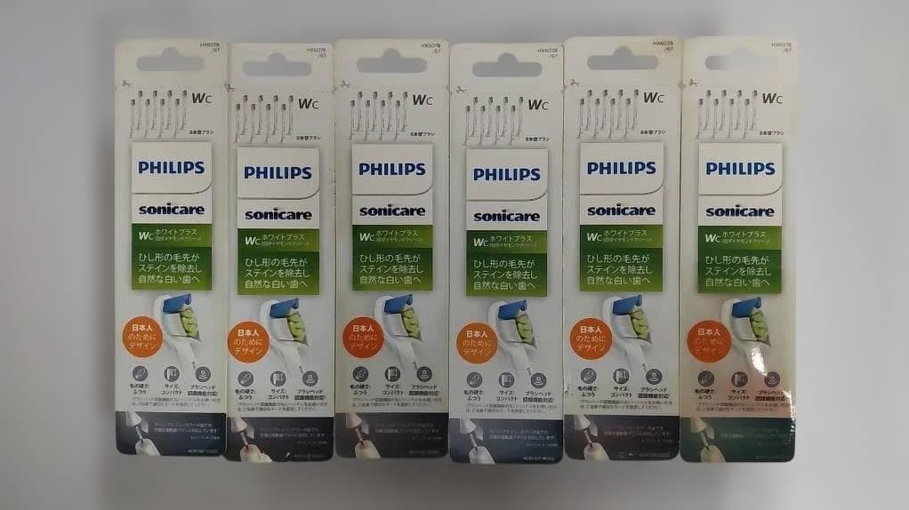 【外箱難あり】Philips ソニッケアー 替えブラシ 8本×6箱 (48本)