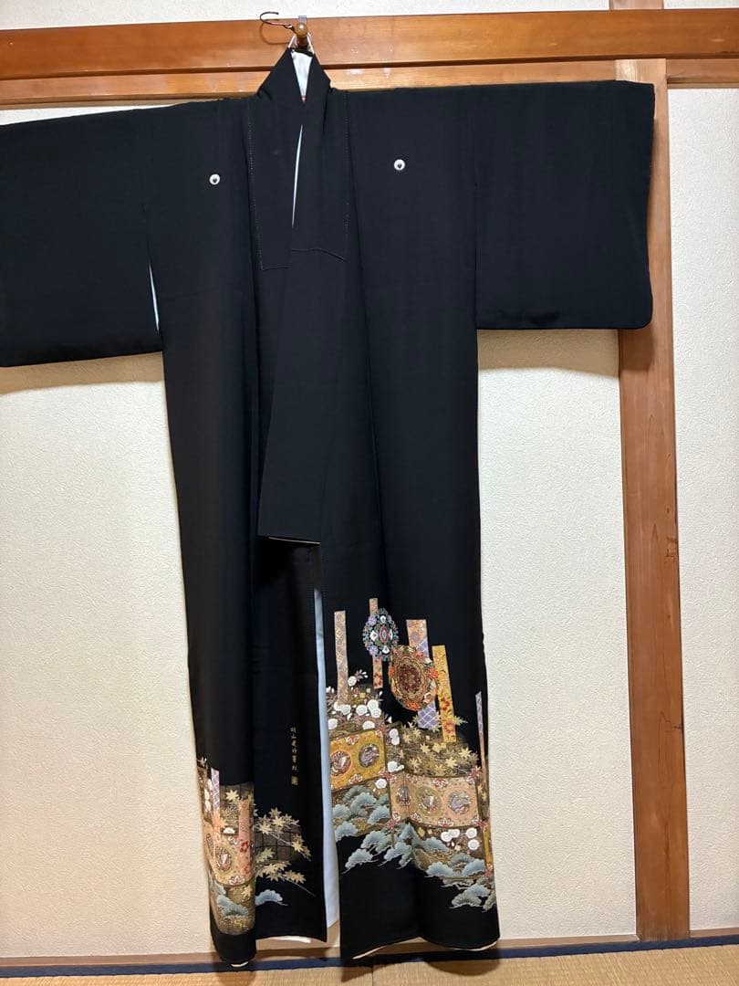 黒留袖セット　作家物