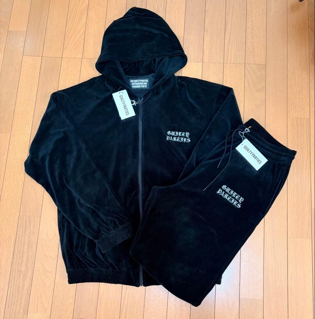 ワコマリアWACKO MARIA VELVET セットアップ　ベロア