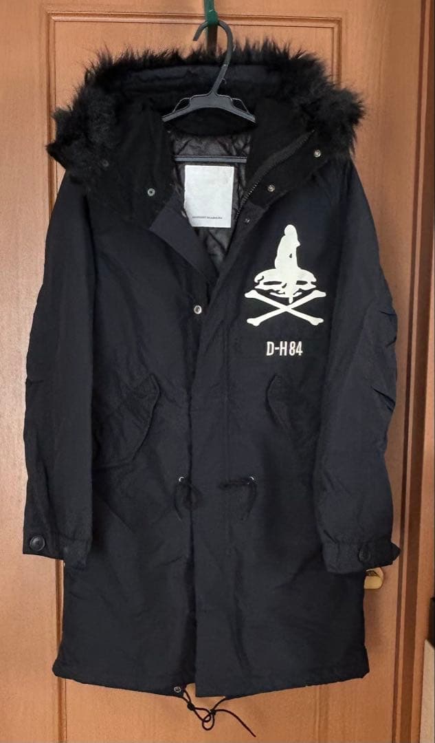 レア！HystericGlamour プリマロフトフード付きモッズコート 黒