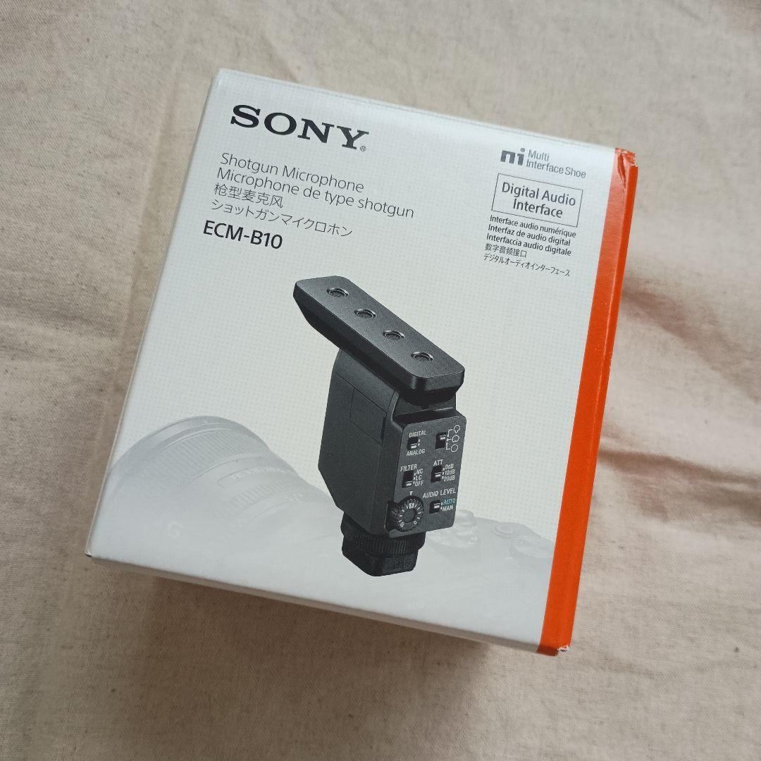 SONY ECM-B10 ショットガンマイク