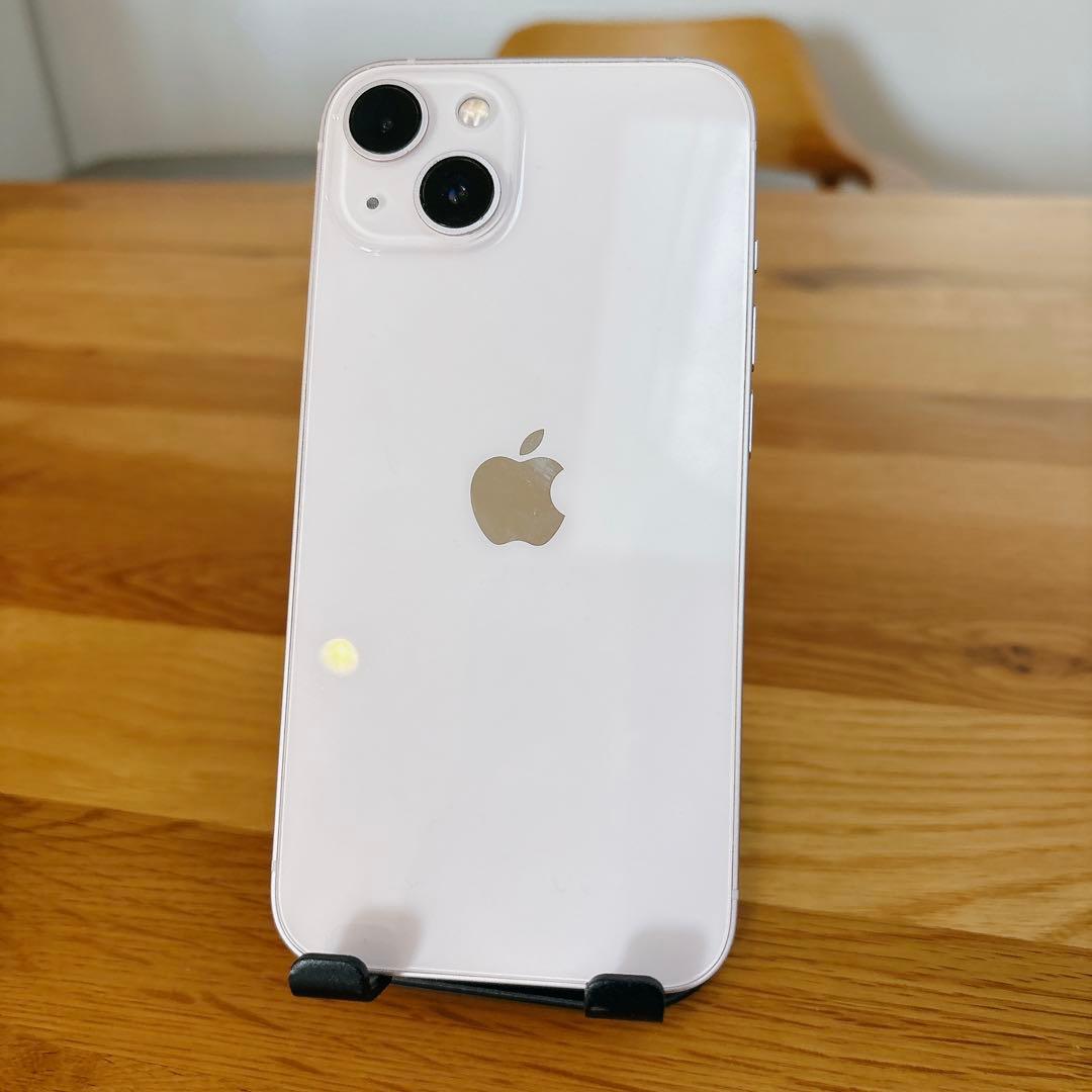 【美品】Apple iPhone 13 ピンク 128GB