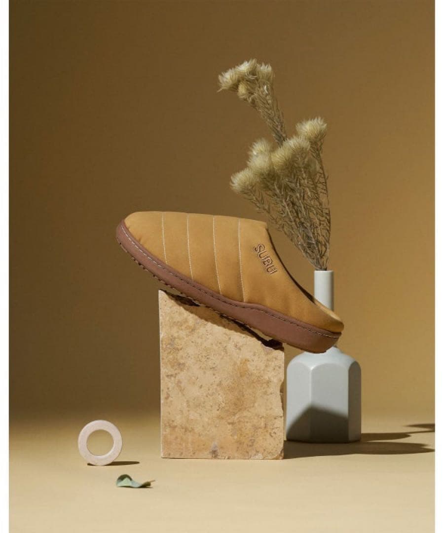 SUBU bPr BEAMS別注フェイクヌバックサンダル