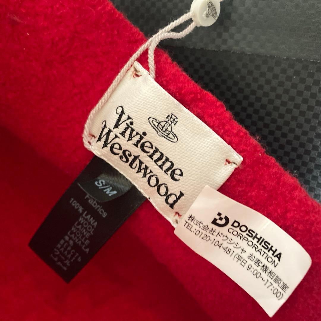 Vivienne Westwood ウール ベレー帽 レディース レッド未使用品