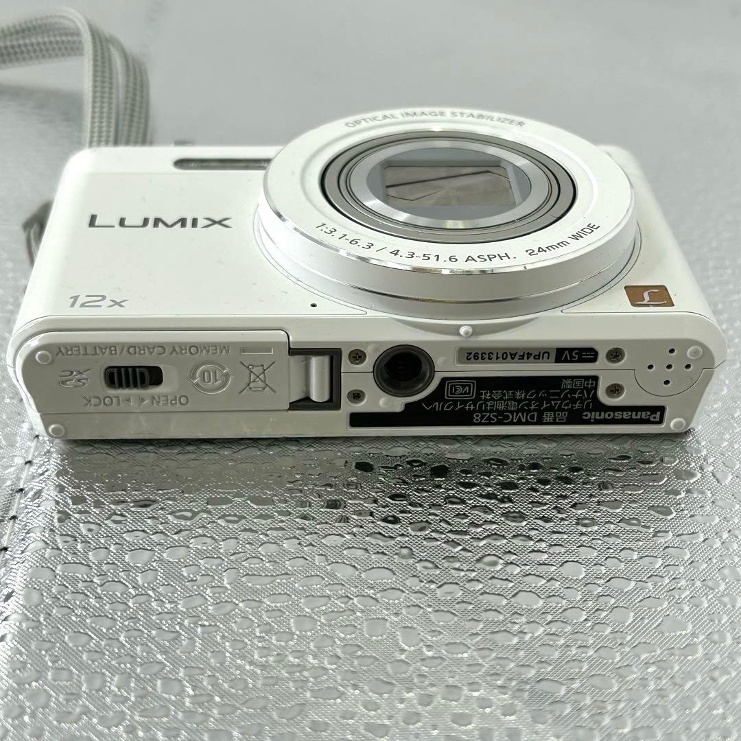 Panasonic パナソニック LUMIX DMC-SZ8 ホワイト 箱付き