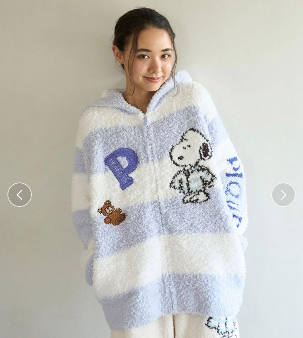 ジェラートピケ　スヌーピー UNISEX パーカー　新品未使用　M-Lサイズ