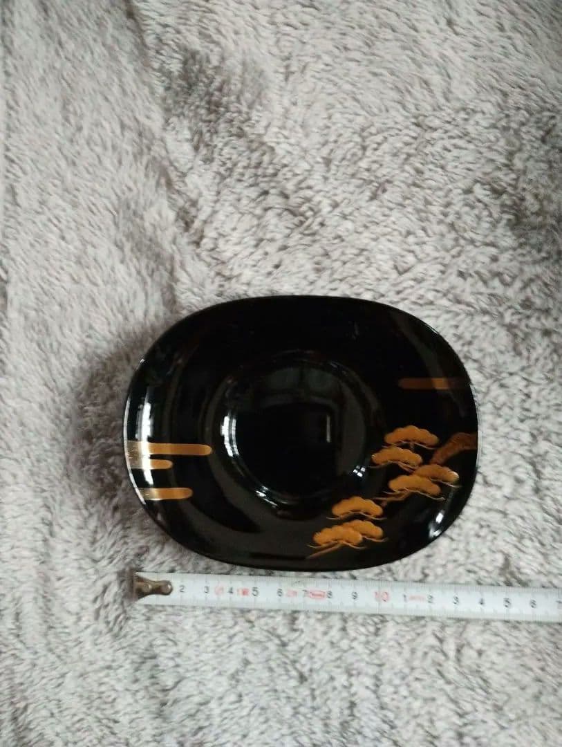 M*o様 輪島塗セット　銘々皿5枚　茶托5枚×2箱