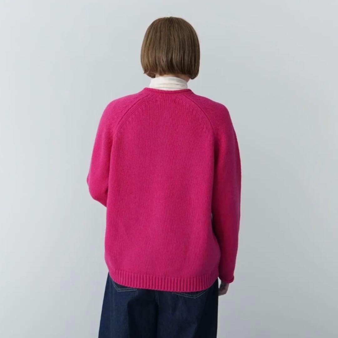 新品grin グリンシェパードAir　ラグランカーディガン★ナチュラルランドリー