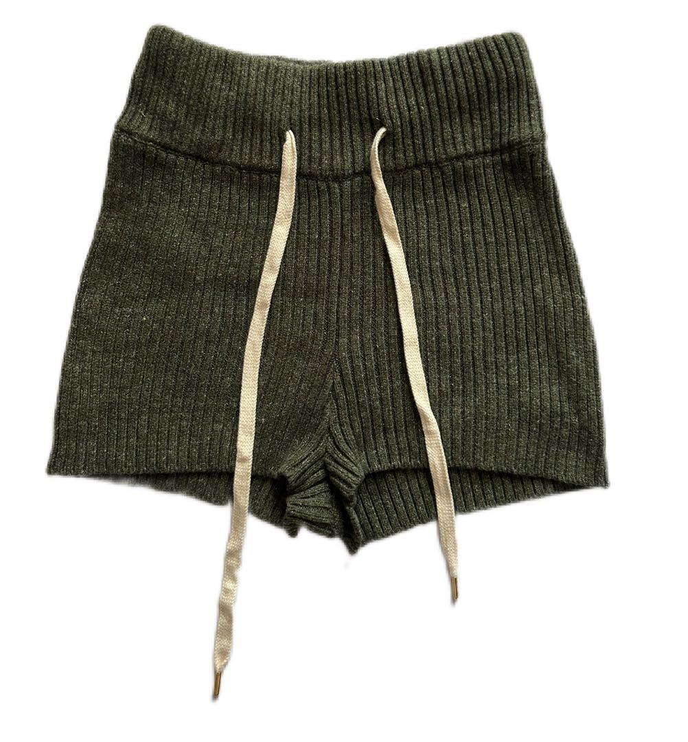 JUEMI ニットショートパンツ　新品未使用
