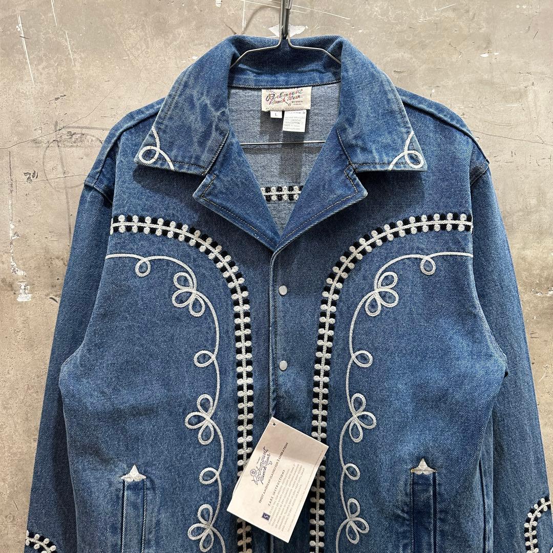 新品 ロックマウント ボレロ ウエスタン デニムジャケット