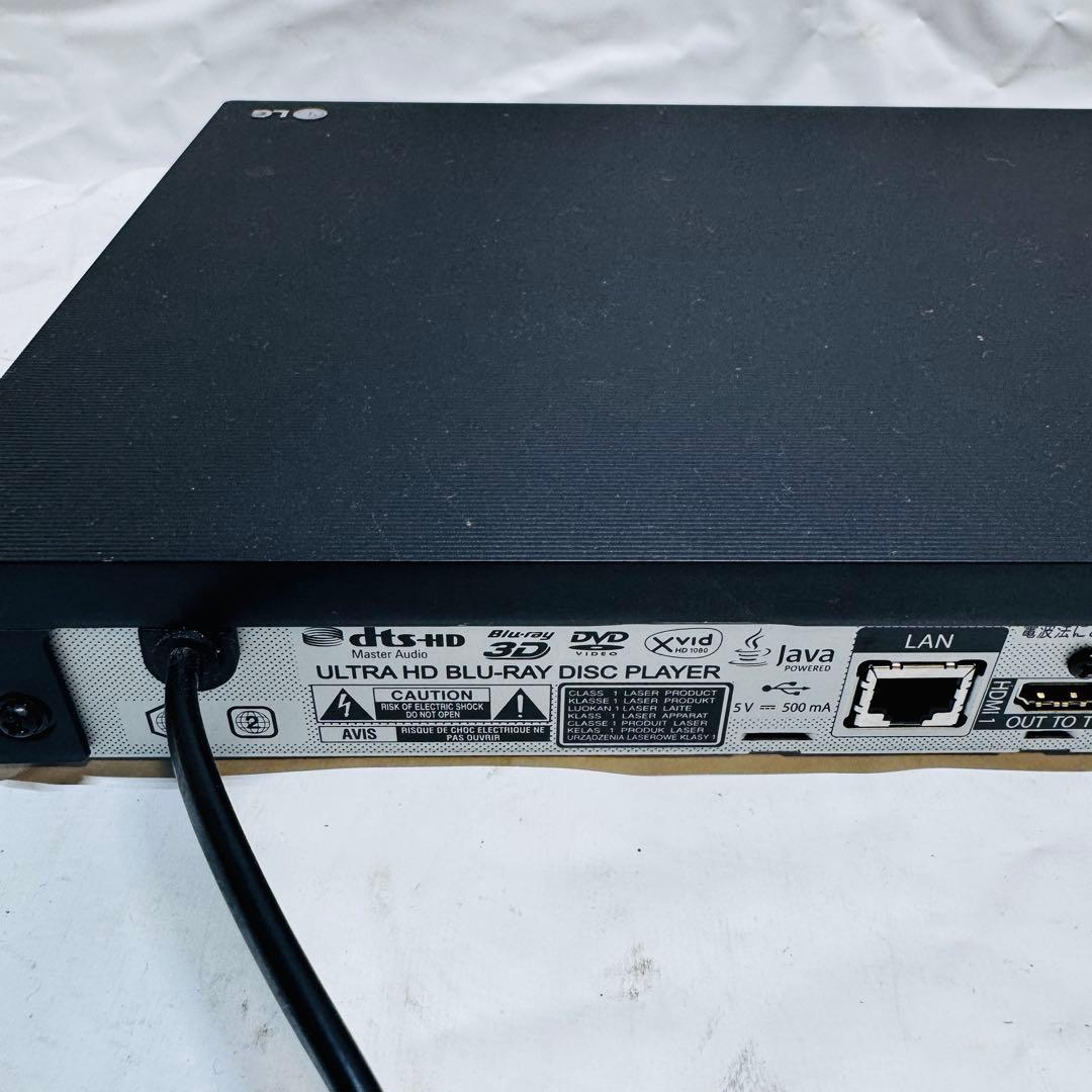 コムギ　LG 4K ブルーレイプレーヤー UBK90