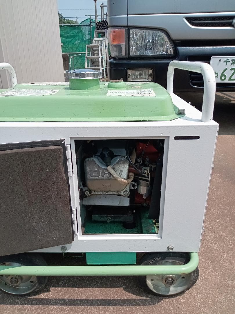 JC-1513GP高圧洗浄機 ホースリール付きフルセットです。