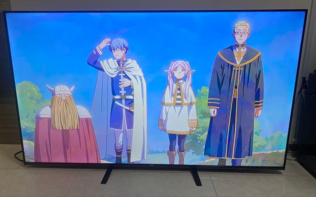 美品　TCL 55V型4K液晶テレビ 55P655 2025年製