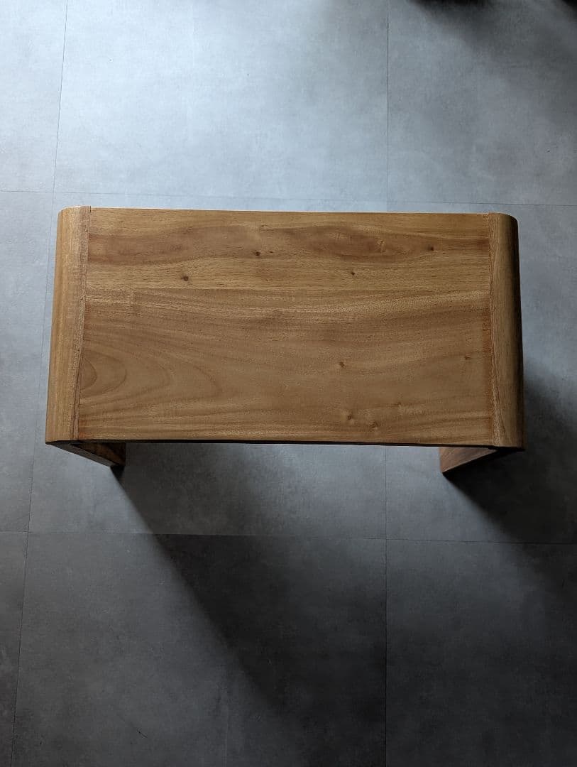 USED/カリッジマーケット チーク無垢材 サイドテーブル ベンチ 北欧