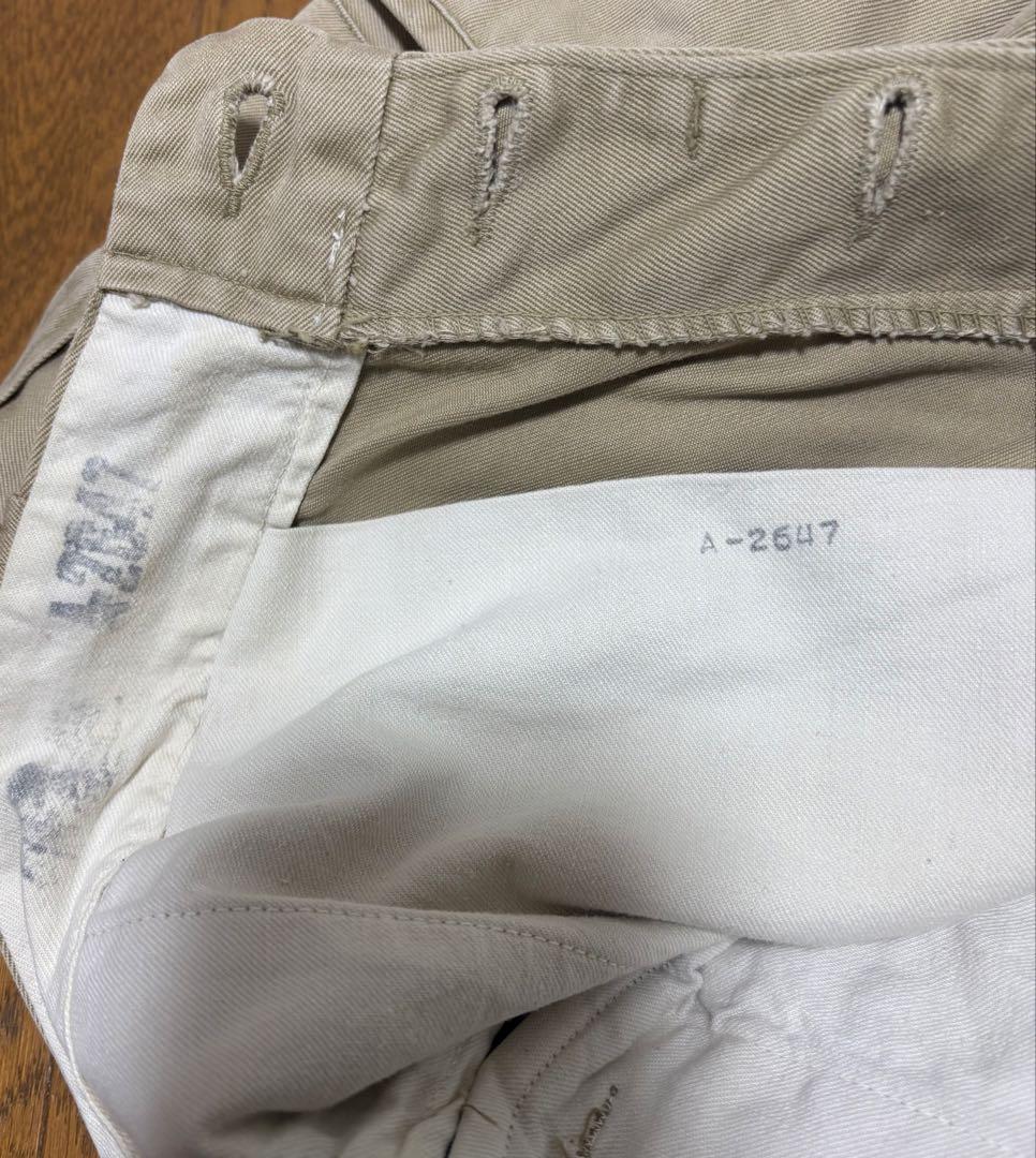 50s US ARMY チノパン