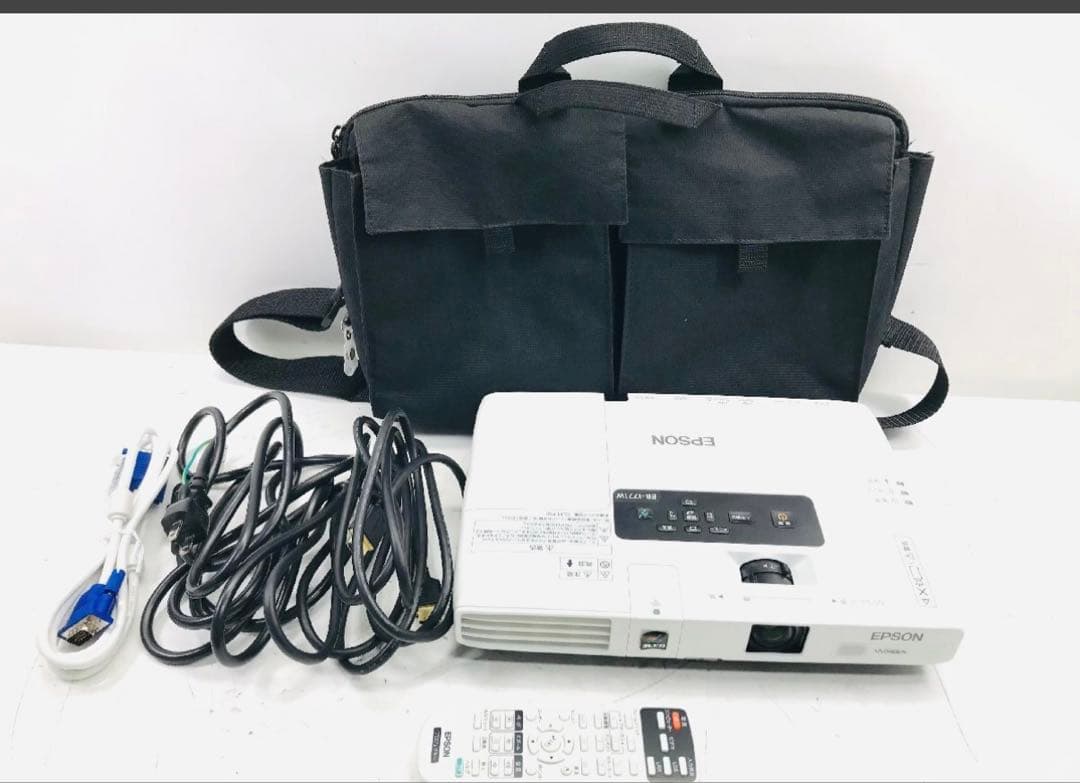 再値下げ★中古EPSON ビジネスプロジェクター EB-1771W(H477D)