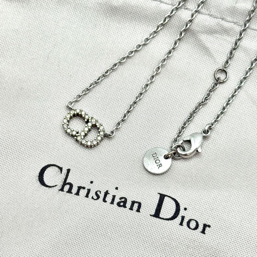 現行✨ディオール ネックレス CLAIR D LUNE シルバー