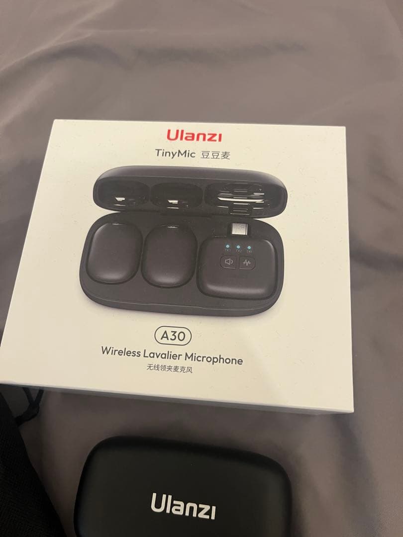 Ulanzi A30 ワイヤレスラベリアマイクロフォン