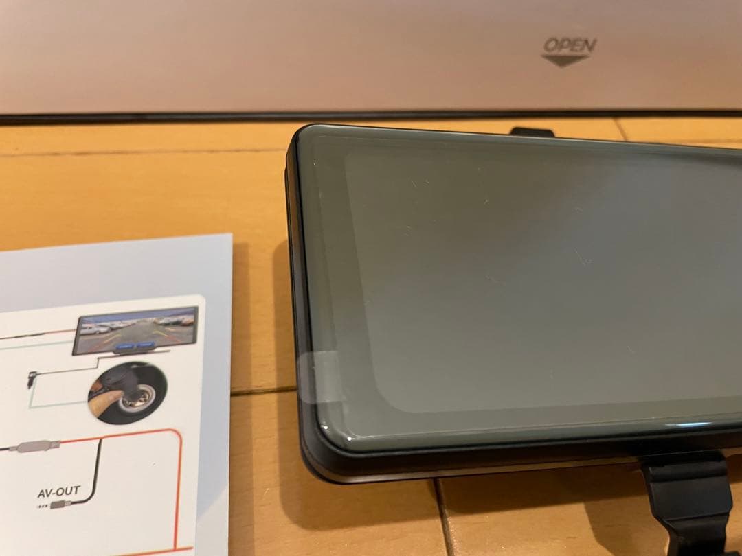 ミラー型ドライブレコーダー4K12インチCarPlay&AndroidAuto