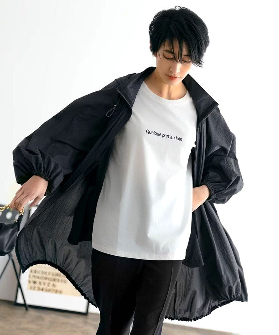 ICBシアアウター大きいサイズ23区自由区アンタイトルインディヴィジェイプレス