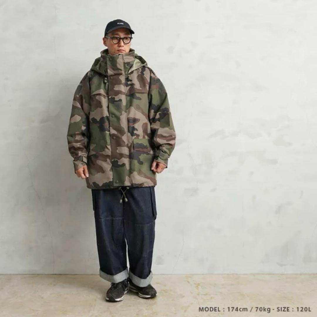実物 フランス軍 CCE CAMO WATERPROOF フィールドパーカ