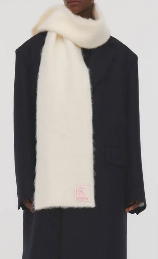 小物 Ieefar MUFFLER M (Opal White)