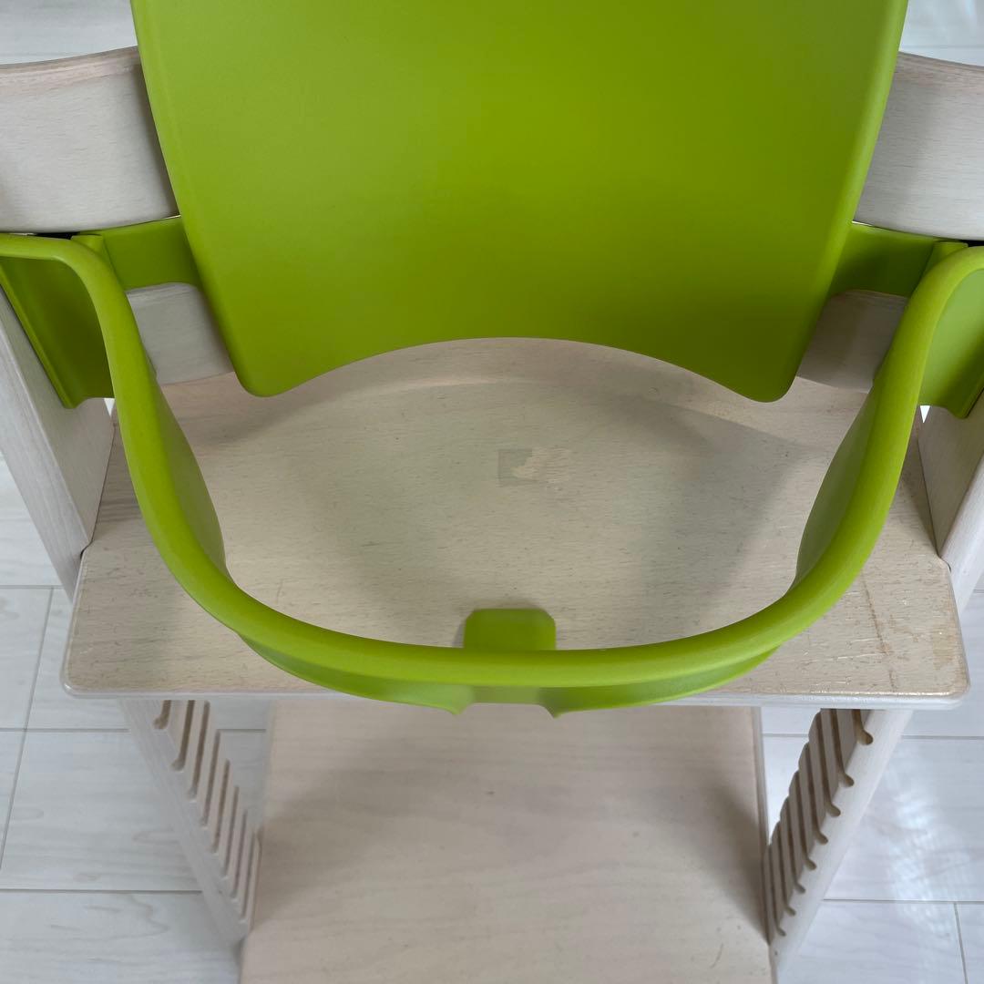 STOKKE ストッケ トリップトラップ ホワイトウォッシュ ベビーセット付き