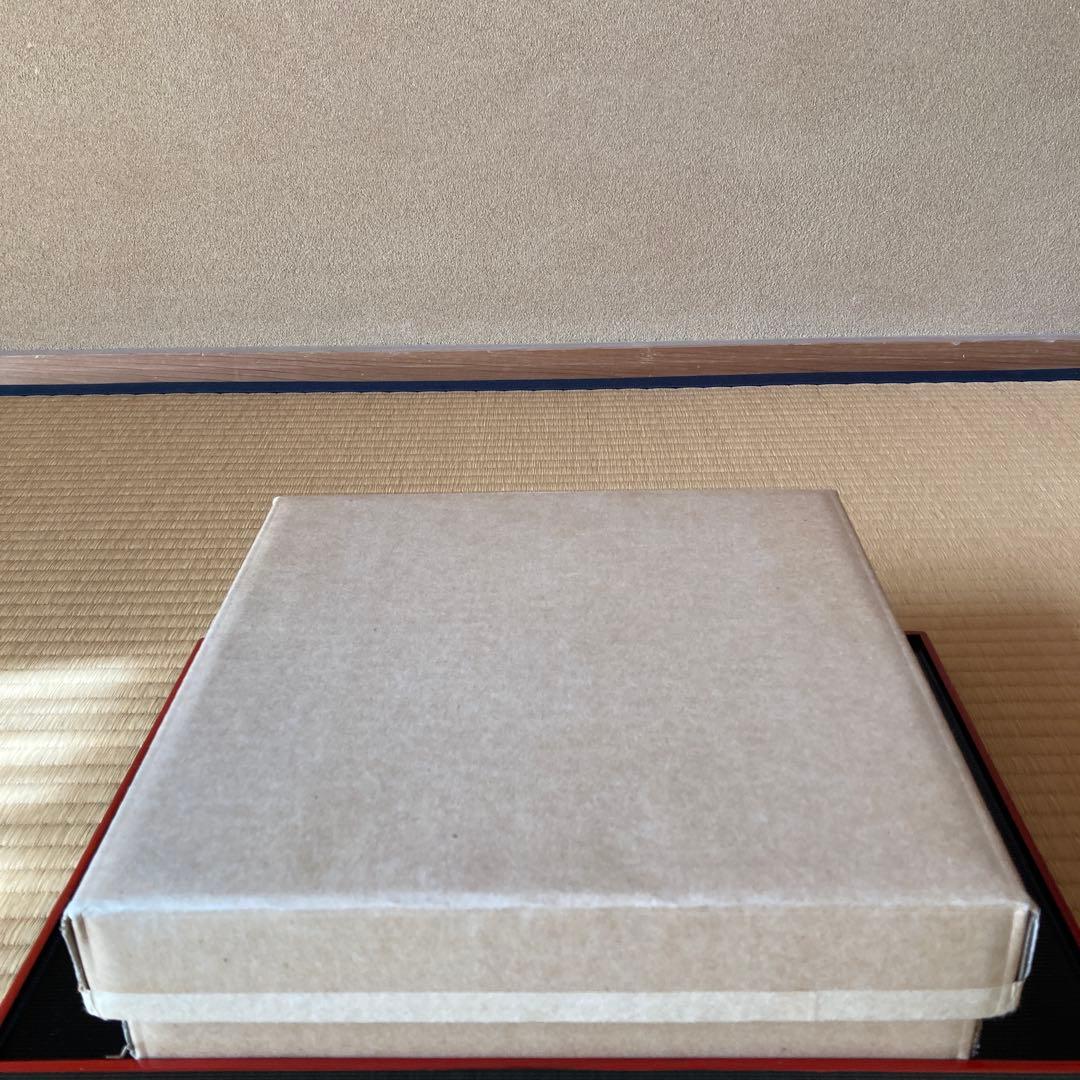 茶道　干菓子器　漆器　松葉蒔絵