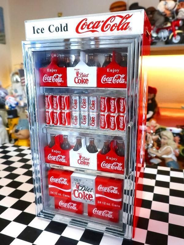 超レア★絶版★コカコーラ 自販機型バンク 音楽、効果音 ギミック付