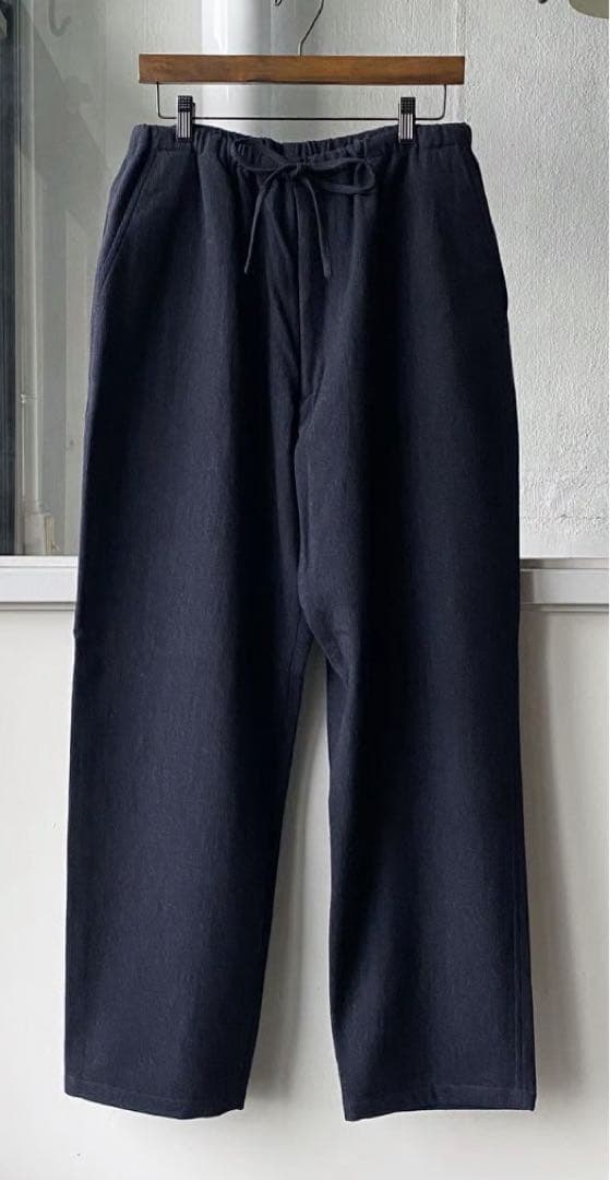 comoli リファインウールダブルセットアップ