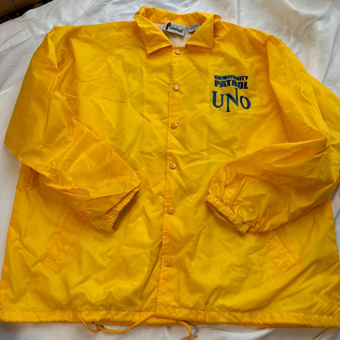 希少　カーディナル コーチジャケット ネイバーフッド　XLサイズ　イエロー