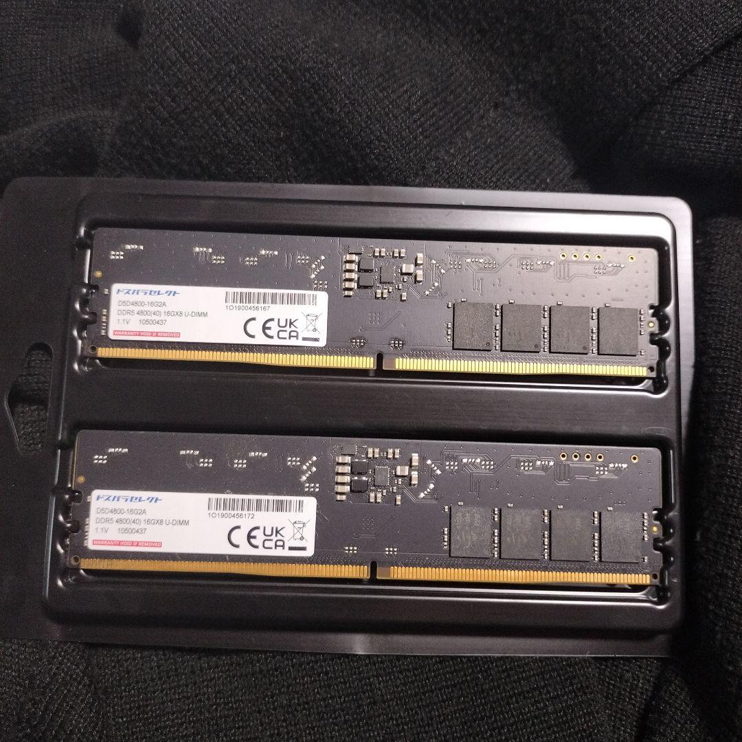 ケ*イ様 FURY DDR5 16GB 4800MHz メモリ