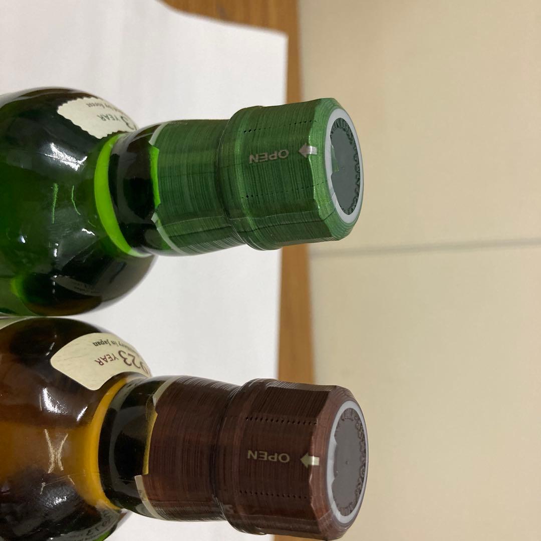 山﨑ウイスキー山﨑と白州 180ml各2本ずつ計4本