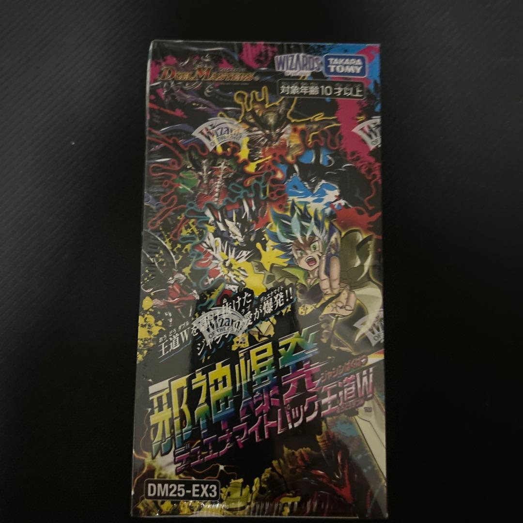 デュエマ 邪神爆発デュエナマイトパック王道W シュリ付き 1BOX